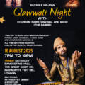 Bazm e Wajdan Qawwali Night Dinner With Khurram Sabri Qawwal and Group [The Sabris]